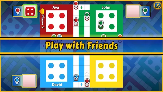 Play ludo with friends
